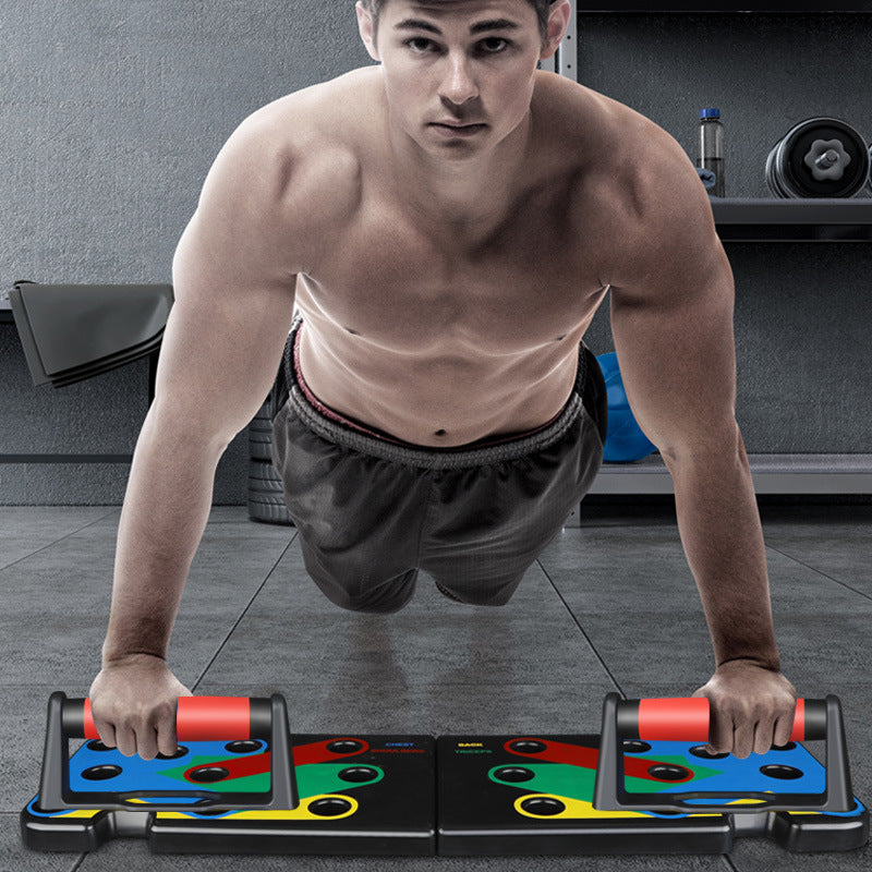 Push-up Rack Training Board To Exercise Chest Muscle Support - One Stop Shop